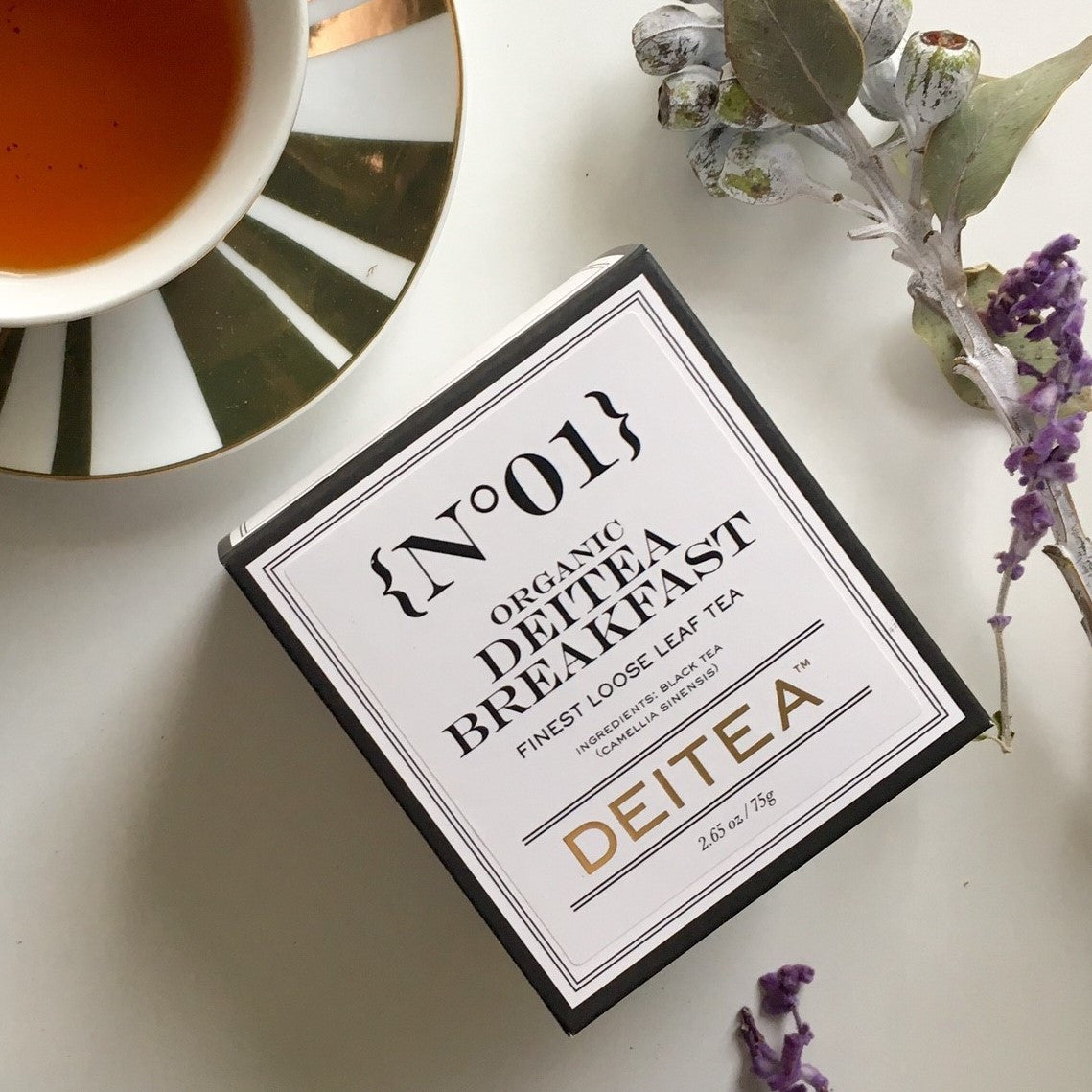 {No.01} Organic Deitea Breakfast Refill Box