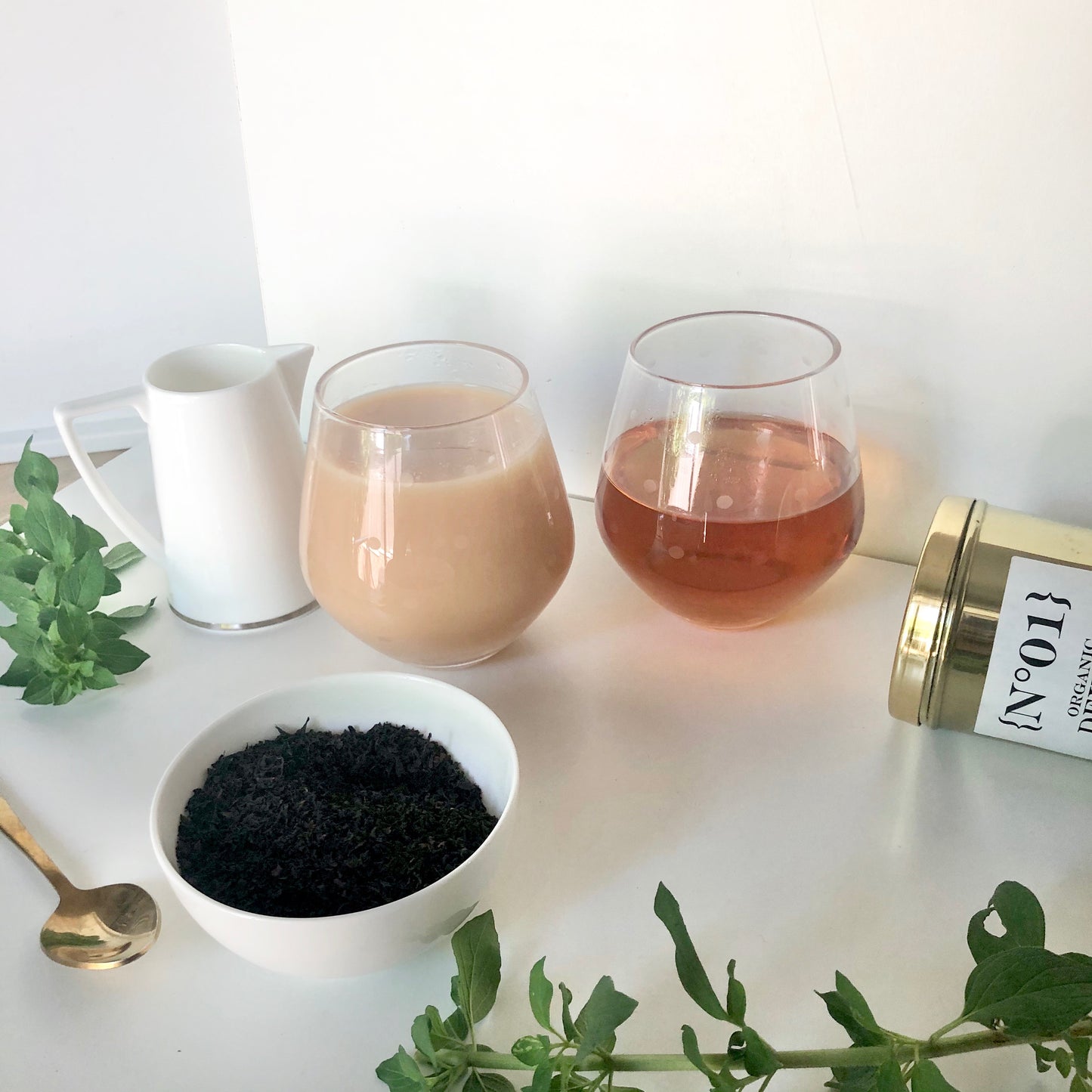 {No.01} Organic Deitea Breakfast Tea Caddy