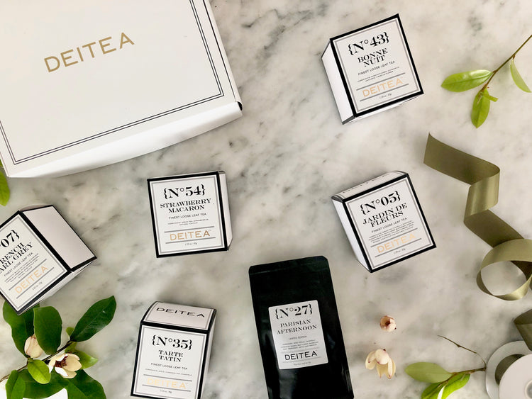 French inspired tea collection
