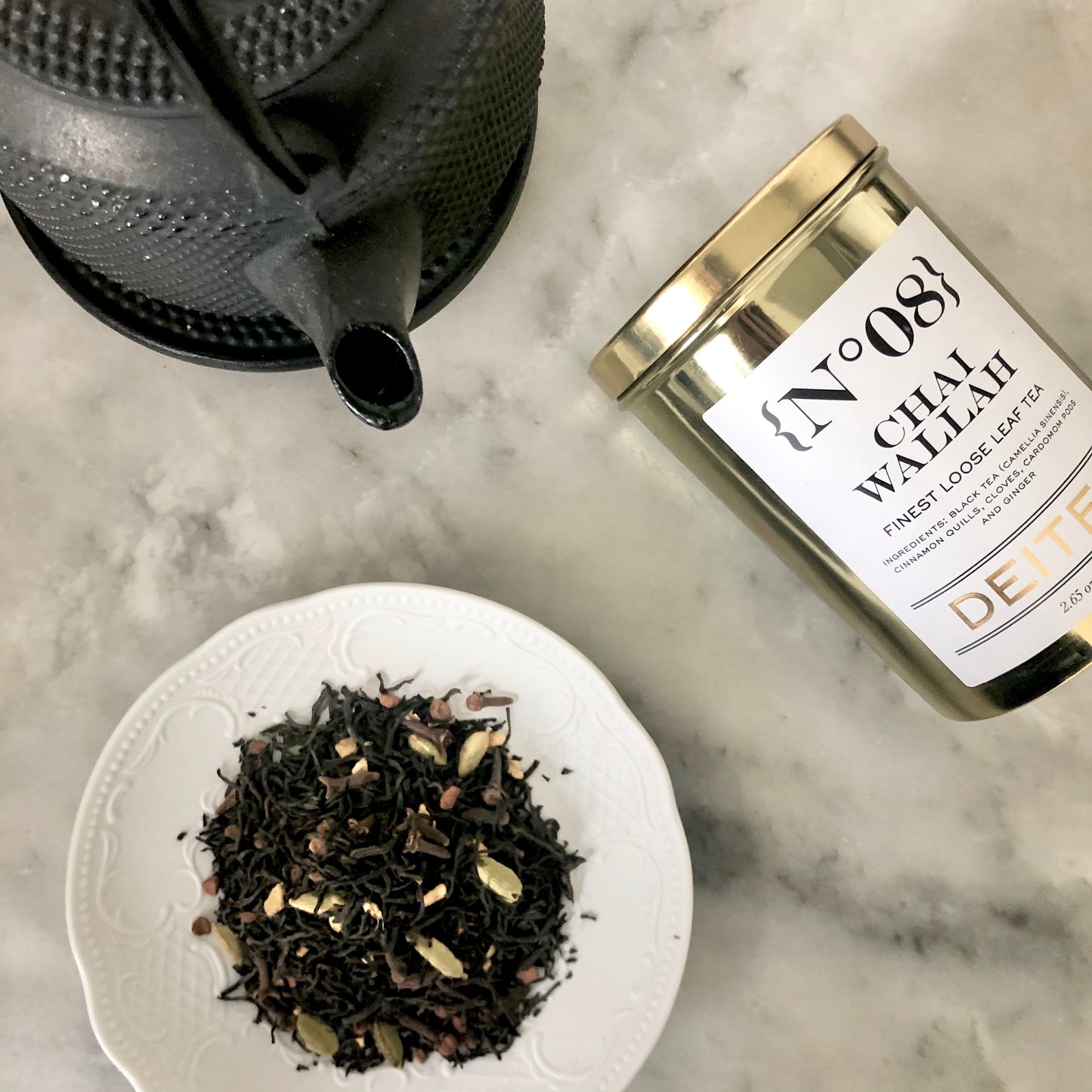 {No.08} Chai Wallah Tea Caddy