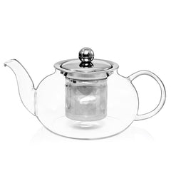 600ml Glass Teapot with Stainless Steel Strainer