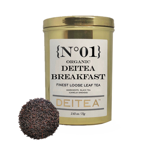 {No.01} Organic Deitea Breakfast Tea Caddy