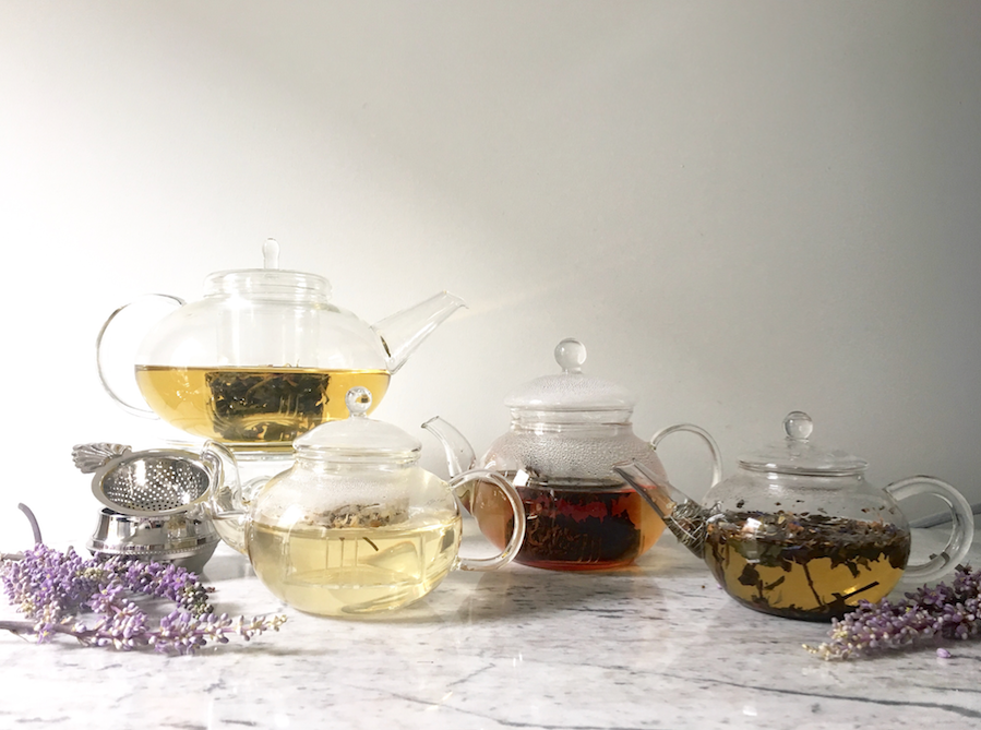Glass Teapot & Teapot Warmer