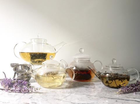 Glass Teapot & Teapot Warmer